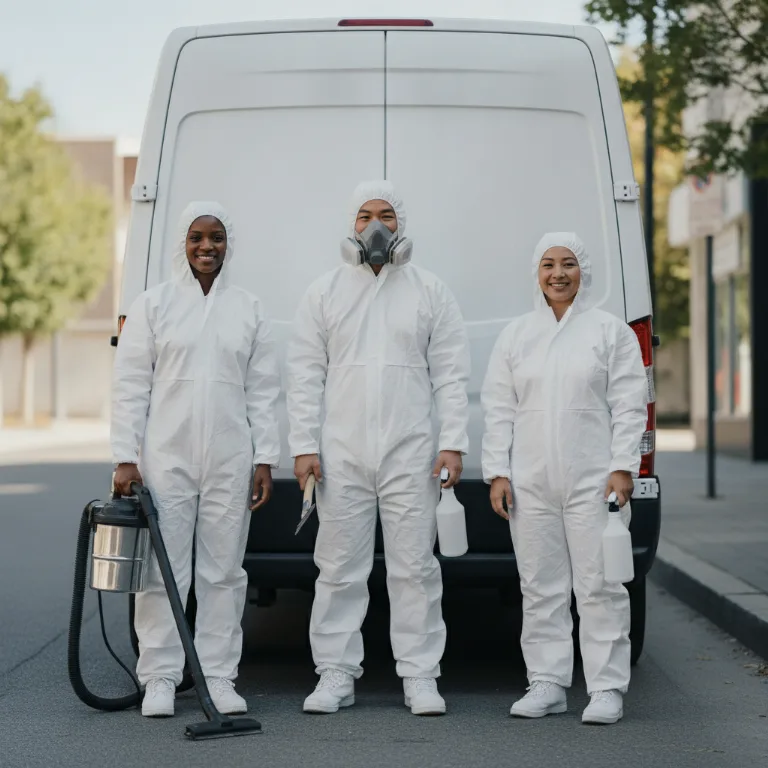 Asbestos Removal team in Livingston